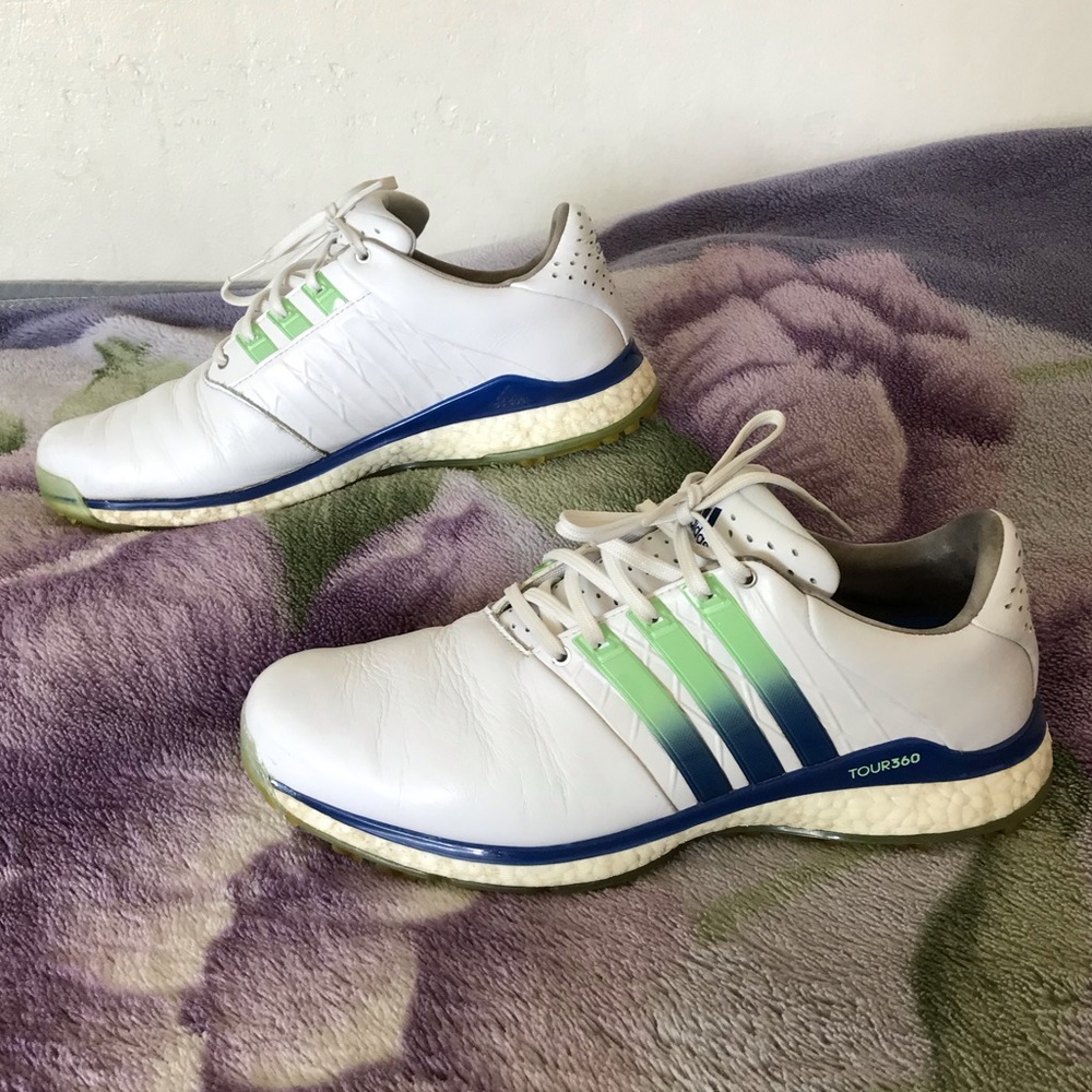 Adidas Men’s Tour360 XT Spikeless 2.0 Golf Shoes - Picture 4 of 16